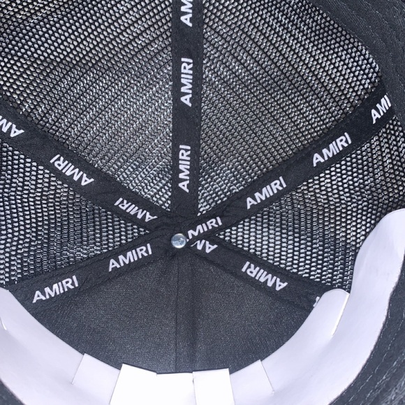 Black AMIRI Logo Cap - Picture 3 of 5